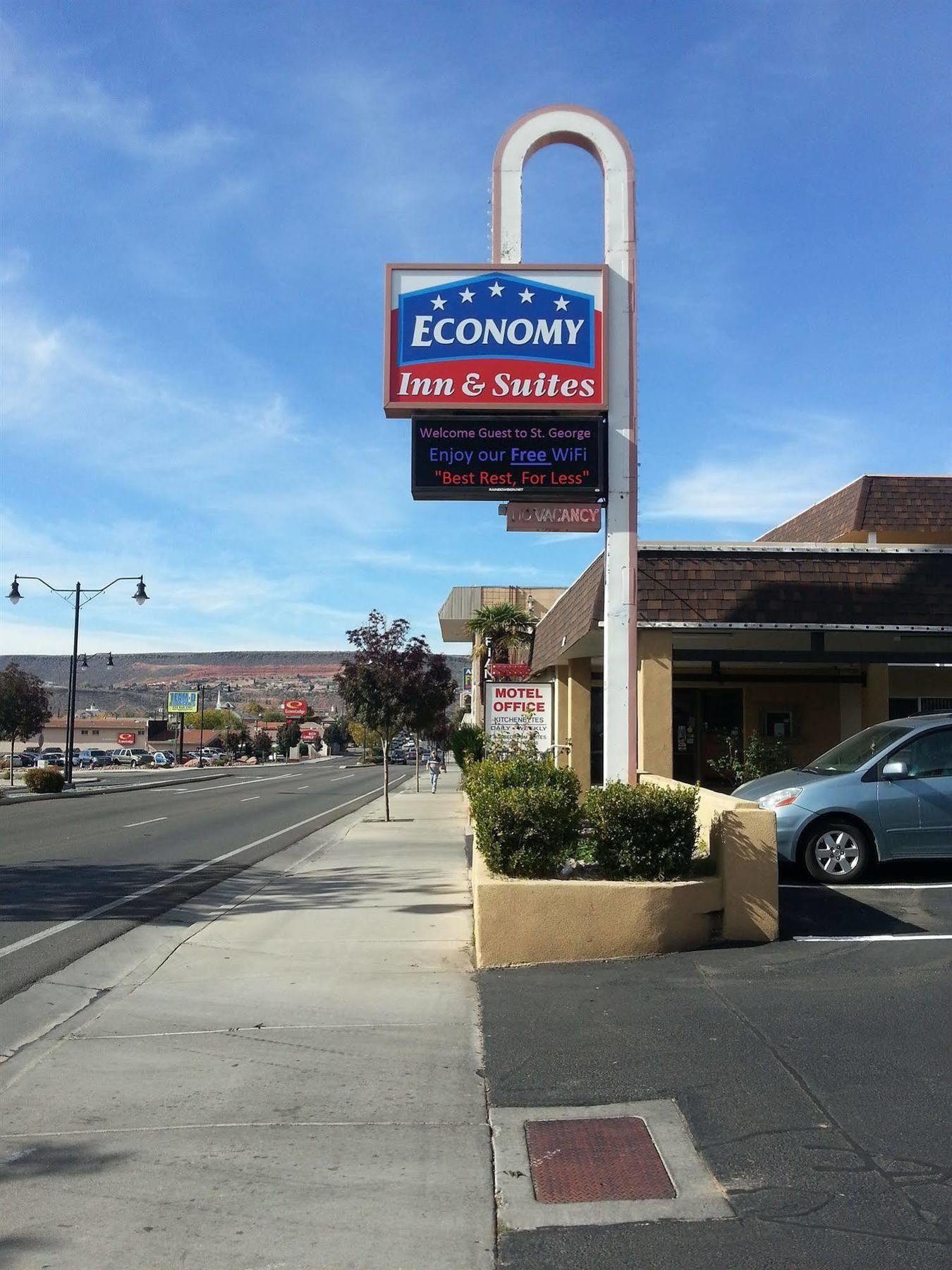 Economy Inn & Suites Сейнт Джордж Екстериор снимка